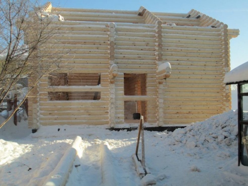 The construction in Udmurtia
