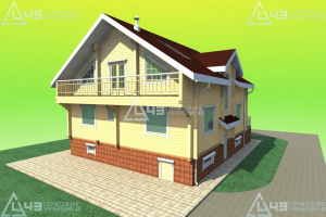 A reservation for a house construction in Perm