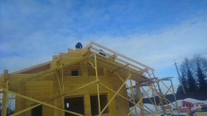 A house in the Kirov region