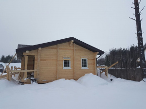 Building a house in Syktyvkar