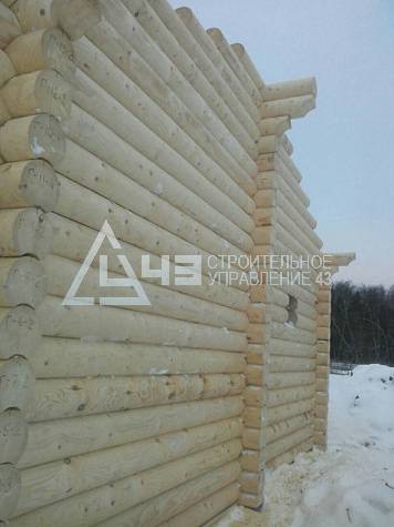 47.27 m2 Bathhouse in the Moscow region.