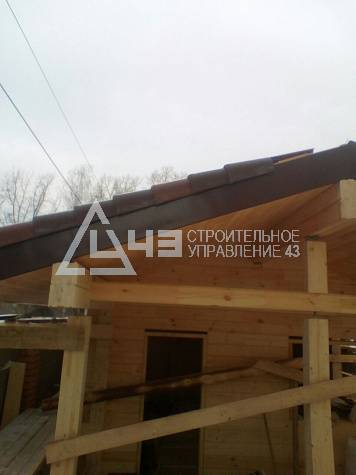 16 m3 bathhouse in the Republic of Bashkortostan