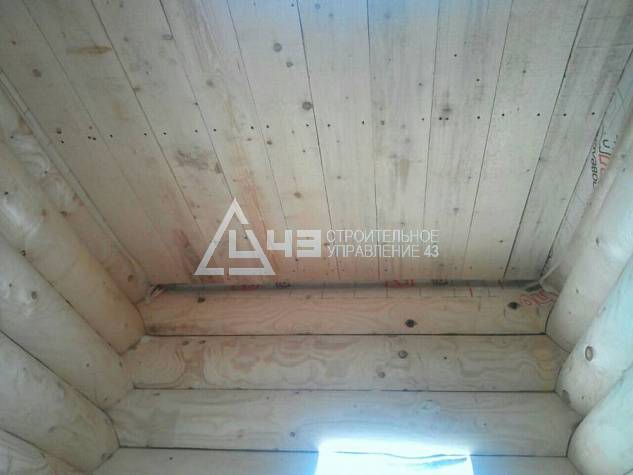 47.27 m2 Bathhouse in the Moscow region.