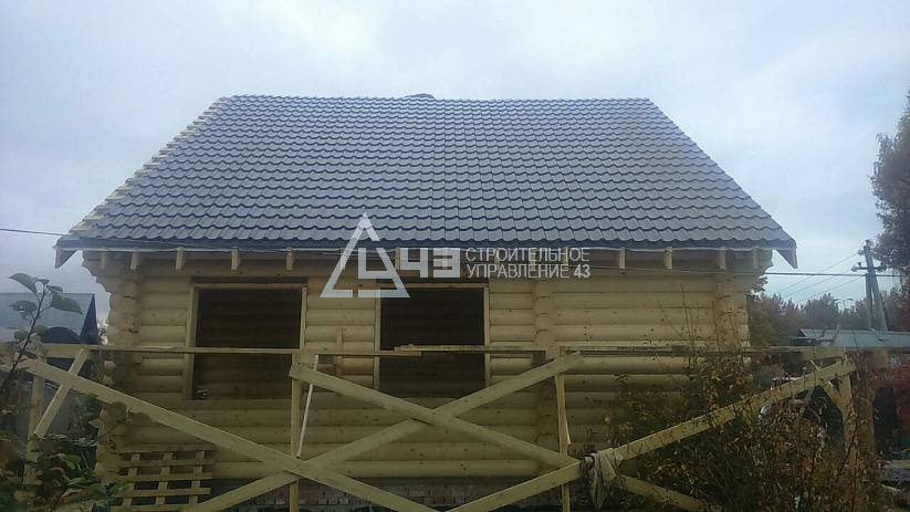 Building from rounded logs in Kazan