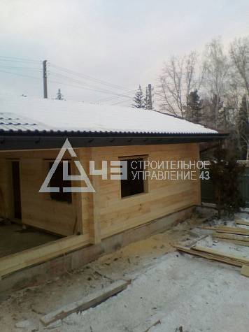 16 m3 bathhouse in the Republic of Bashkortostan