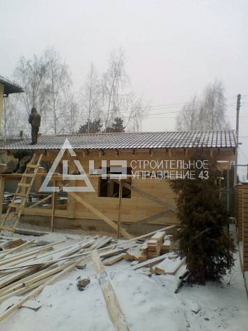 16 m3 bathhouse in the Republic of Bashkortostan