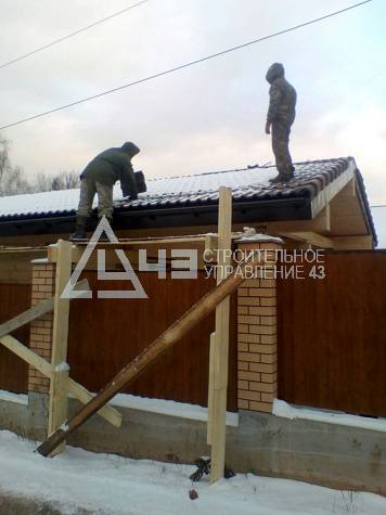 16 m3 bathhouse in the Republic of Bashkortostan