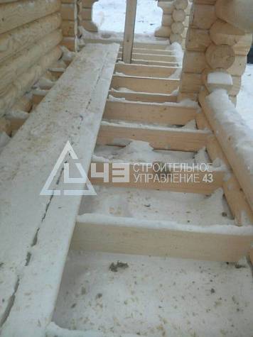 47.27 m2 Bathhouse in the Moscow region.