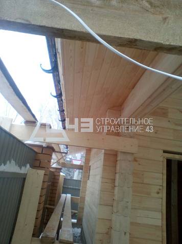 16 m3 bathhouse in the Republic of Bashkortostan