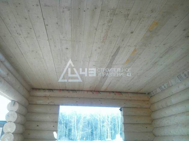 47.27 m2 Bathhouse in the Moscow region.