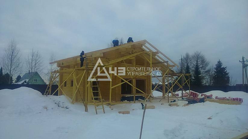 A house in the Kirov region