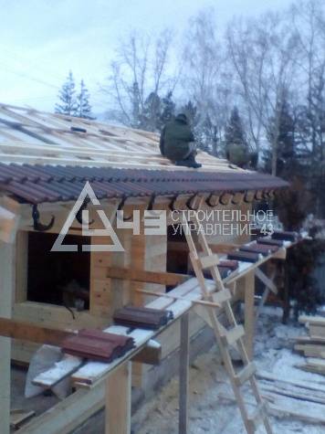 16 m3 bathhouse in the Republic of Bashkortostan