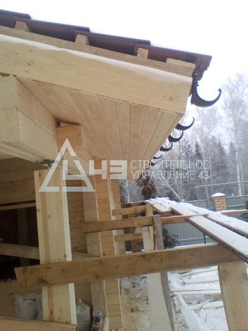 16 m3 bathhouse in the Republic of Bashkortostan