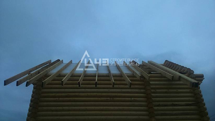 Building from rounded logs in Kazan