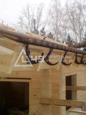 16 m3 bathhouse in the Republic of Bashkortostan