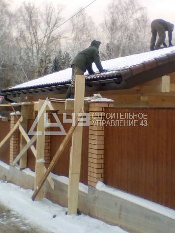 16 m3 bathhouse in the Republic of Bashkortostan